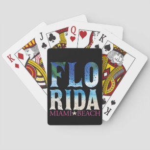 Florida, Miami Beach Pokerkaarten