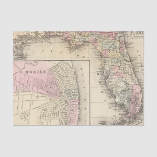 Florida, Mobile Tissuepapier (Voorkant)