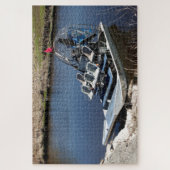 Florida moerasboot 2 legpuzzel (Verticaal)