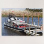 Florida-moerasboot Legpuzzel (Horizontaal)