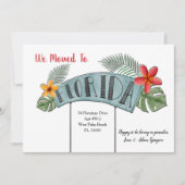 Florida Moving Announcement Aankondiging (Voorkant)