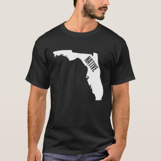 Florida Native Home Pride State Outline Zomer TS T-shirt