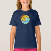 Florida, Ocean golf, Palm Trees T-shirt (Voorkant)