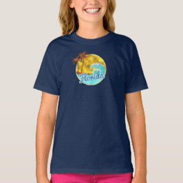 Florida, Ocean golf, Palm Trees T-shirt