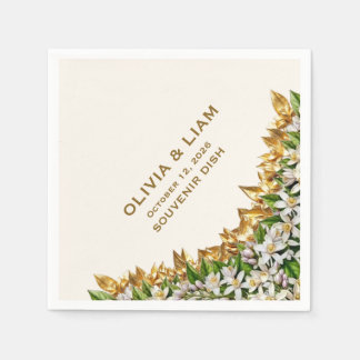 Florida Orange Blossom Trouwservet Servet