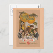  Florida Oranje en Grapefruit & Post Card Briefkaart (Voorkant / Achterkant)