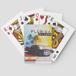 Florida Orlando-spelkaarten Pokerkaarten