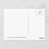 Florida Osprey poseren Briefkaart (Achterkant)