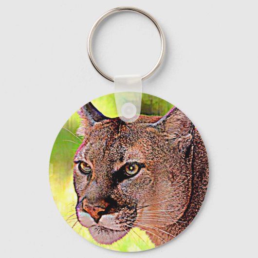 Florida Panther Sleutelhanger (Voorkant)