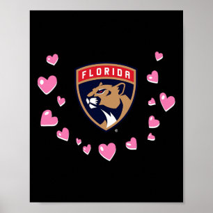 Florida Panthers Valentijn Liefde Nhl Officieel Ge Poster