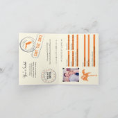 Florida Passport bruiloft uitnodiging (Binnen)