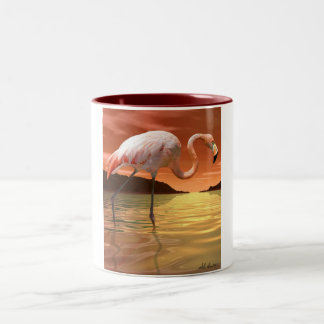 Florida Pink Flamingo Mok