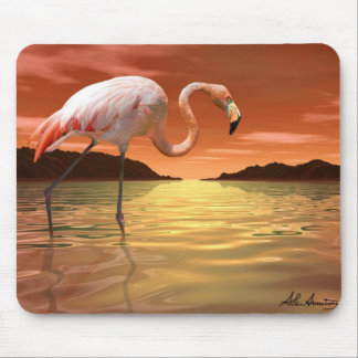 Florida Pink Flamingo Mousepad Muismat