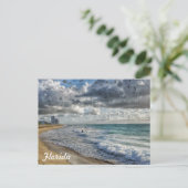 Florida Post Kaart South Florida Coastline (Staand voorkant)