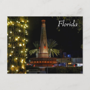 Florida Postcard Holiday Season Feestdagenkaart