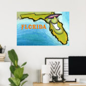 Florida Poster (Thuiskantoor)