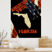 FLORIDA  POSTER (Keuken)