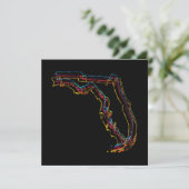 florida pride blur kaart (Staand voorkant)