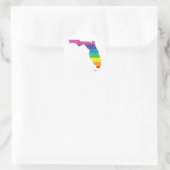 florida pride . ronde sticker (Tas)