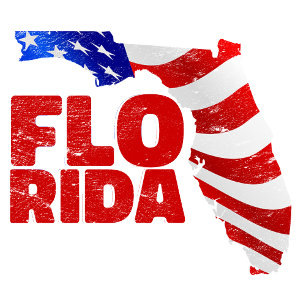 Florida Pride Verenigde Staten. T-shirt