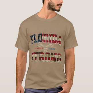Florida Proud United We Stand Proud Strong Geweldi T-shirt
