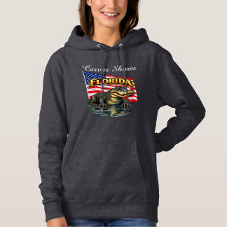 Florida Pullover à capuche foncé pour femmes