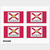 Florida Rechthoekige Sticker (Vel)