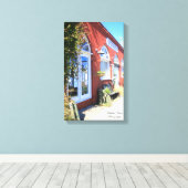 Florida Red Canvas Afdruk (Insitu (Houten vloer))