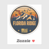 Florida Ridge, Florida Sticker (Vel)