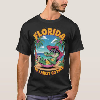 Florida roept en ik moet gaan 2025 Summer Flori T-shirt