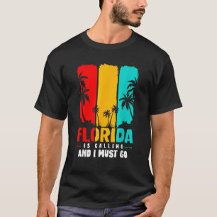 Florida roept me op naar Florida Summer Vacati T-shirt
