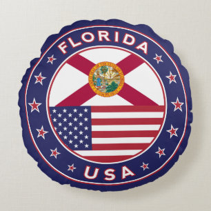 Florida Rond Kussen
