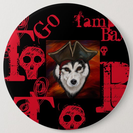 FLORIDA RONDE BUTTON 6,0 CM (Voorkant)