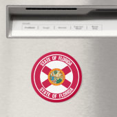 Florida Round Emblem Magneet (Insitu (Vaatwasser))