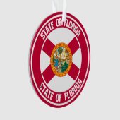 Florida Round Emblem Ornament (voorkant)