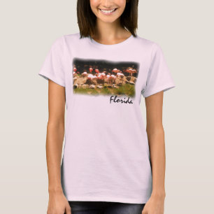 Florida roze flamingo dames shirt