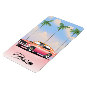 Florida Roze Zonsondergang Magneet