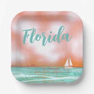 Florida Set Sail Papieren Bordje