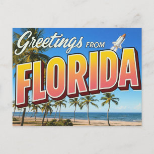 Florida Shuttle Lanceerstrand Briefkaart