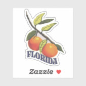 Florida  Sinaasappels Sticker (Vel)