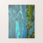 Florida Skyscape.kerstgroeten Legpuzzel (Verticaal)