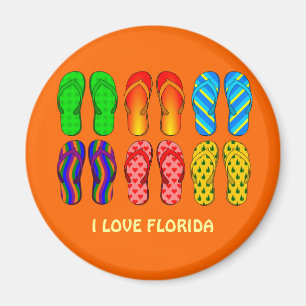 Florida: Slippers Magneet