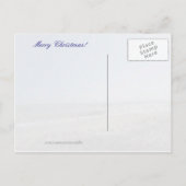 Florida Snow Woman Briefkaart met Kerstmis (Achterkant)