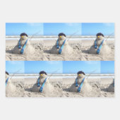 Florida Snowman - Plage - Feuilles de papier envel (Devant 2)