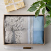 Florida Snowman - Sand Sculpture - Weefselpapier Tissuepapier (Geschenk)