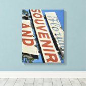 Florida Souvenir Land Canvas Afdruk (Insitu (Houten vloer))