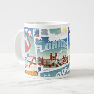 Florida Stamps Extra Grote Beker