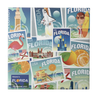 Florida Stamps Tegeltje