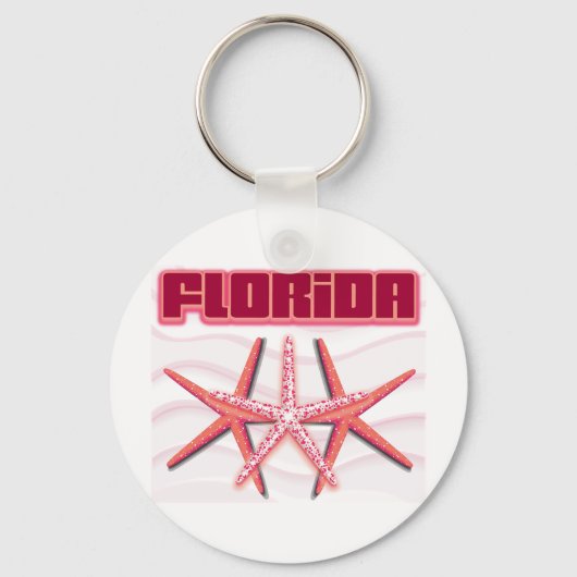 Florida Starfish Sleutelhanger (Voorkant)