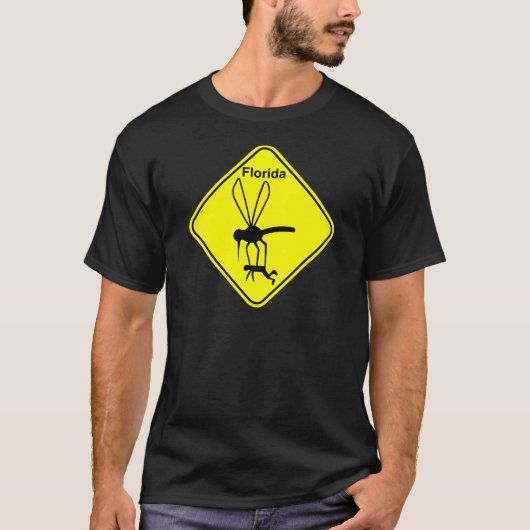 Florida State Bird the Mosquito T-shirt (Voorkant)